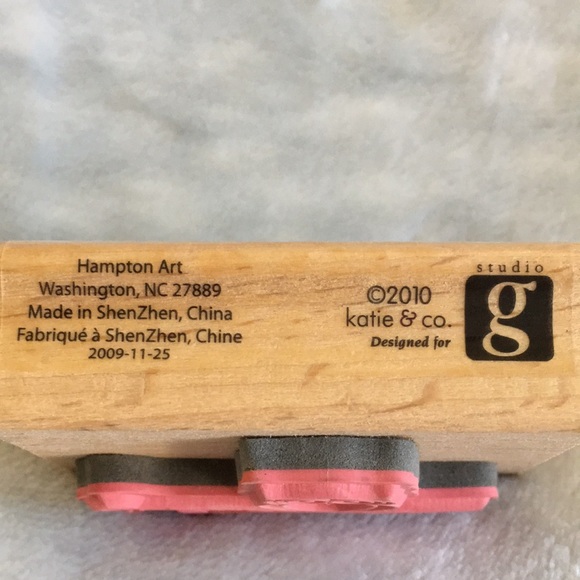 Owl On Tree Branch Rubber Art Stamp NWT wood rubber 2.25”x 1x1.50” - Picture 3 of 9